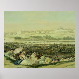 Pôster Francisco Jose de Goya y Lucientes   o prado em
