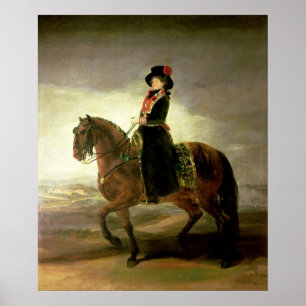 Pôster Francisco Jose de Goya y Lucientes   po equestre