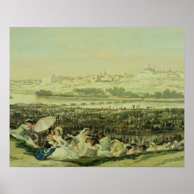 Pôster Francisco Jose de Goya y Lucientes | Prados em (Frente)