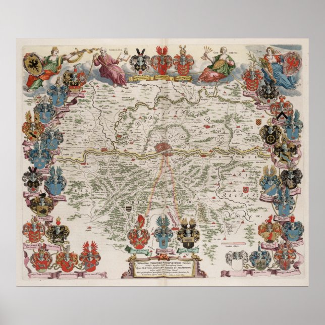 Pôster Francoforte - am - cano principal (Frente)