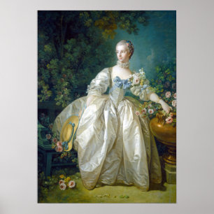 Poster François Boucher Madame Bergeret