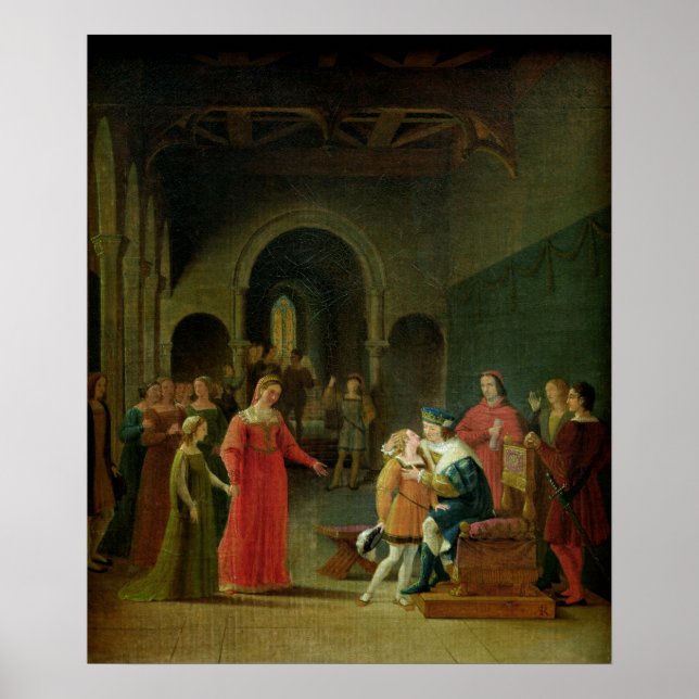 Pôster Francois Eu Apresentei ao Louis XII (Frente)