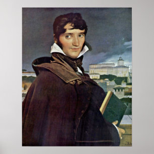 Poster Francois-Mário Granet por Jean Auguste Ingres
