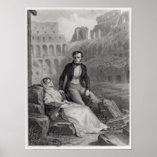 Pôster Francois Rene  Vicomte de Chateaubriand