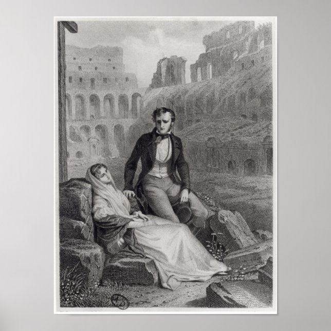 Pôster Francois Rene  Vicomte de Chateaubriand (Frente)