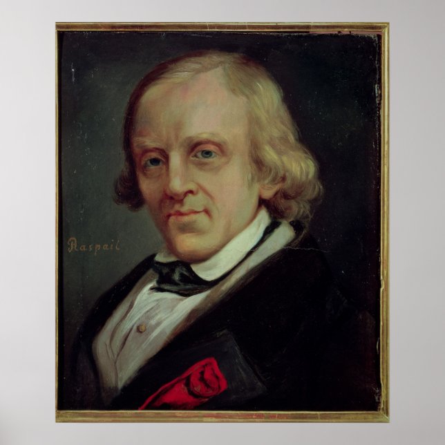 Poster Francois Vincent Raspail  1849 (Frente)