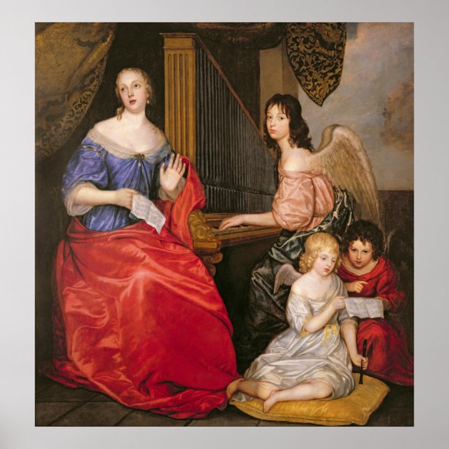 Poster Francoise Louise Duquesa La Valliere com (Frente)