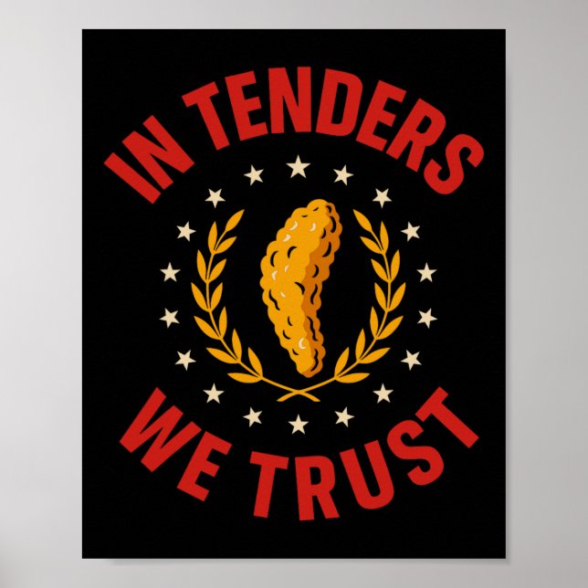 Poster Frango Engraçado Comida Humor Escolhedor de Comida (Frente)