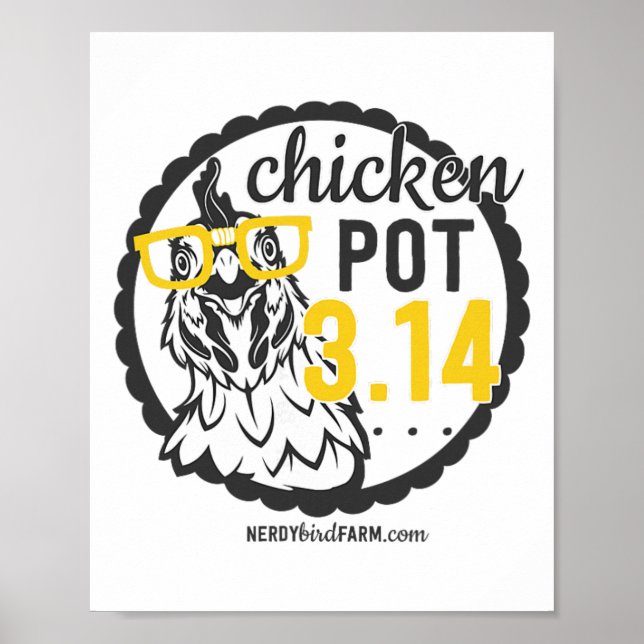 Poster Frango Pot 3.14  (Frente)