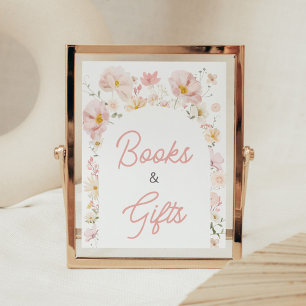 Poster Frangos de flor selvagem em livros e presentes