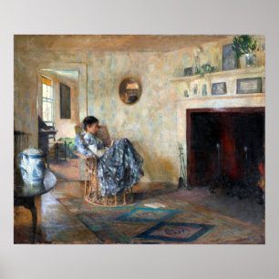 Poster Frank W. Benson Rainy Day