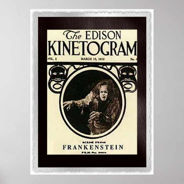 Poster Frankenstein 1910 (Frente)