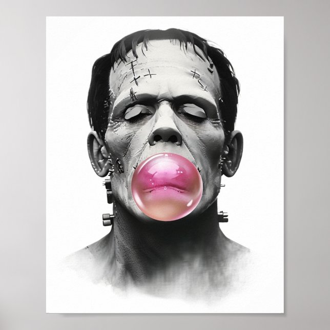 Poster Frankenstein Bubble Gum (Frente)