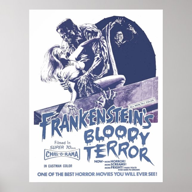 Poster Frankensteins Bloody Terror (Frente)