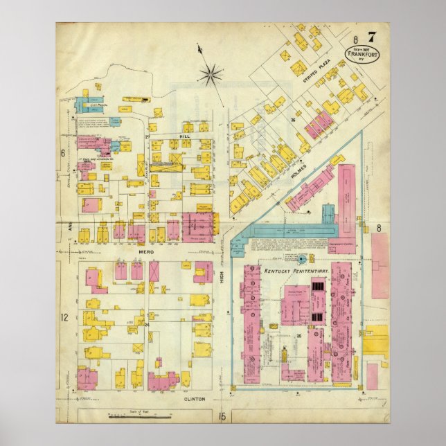 Pôster Frankfort, Kentucky 10 (Frente)