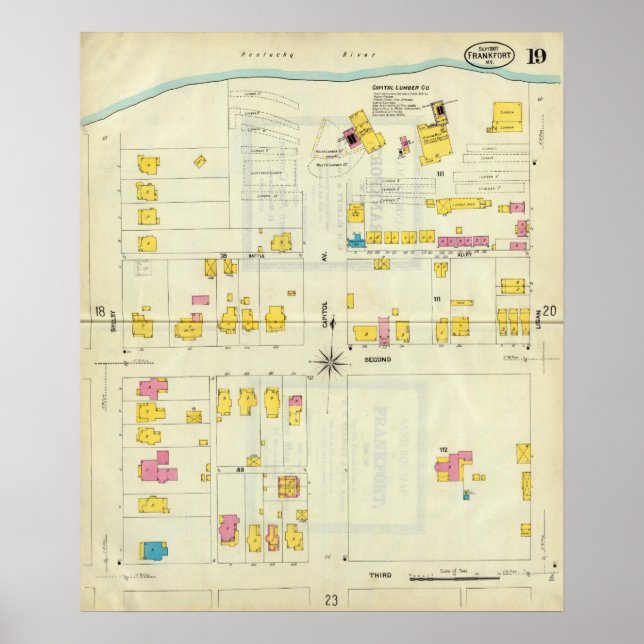 Pôster Frankfort, Kentucky 13 (Frente)