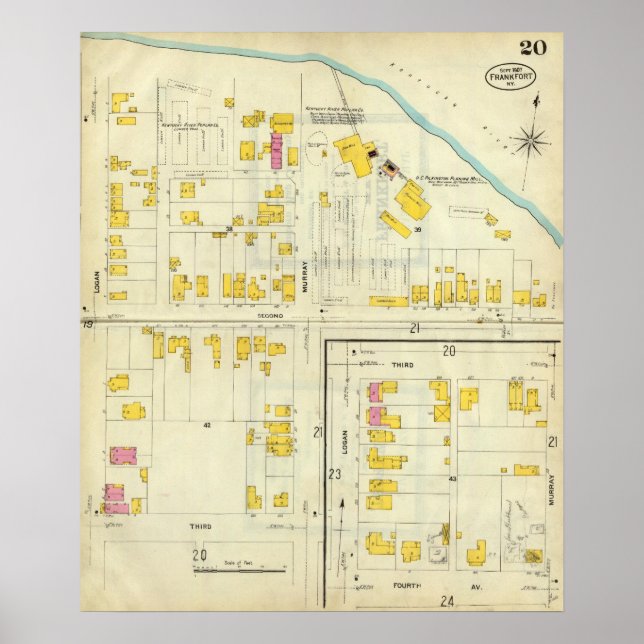 Poster Frankfort, Kentucky 3 (Frente)