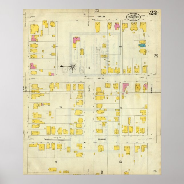 Poster Frankfort, Kentucky 5 (Frente)