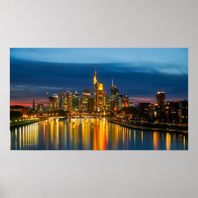 Poster Frankfurt, Alemanha (Frente)