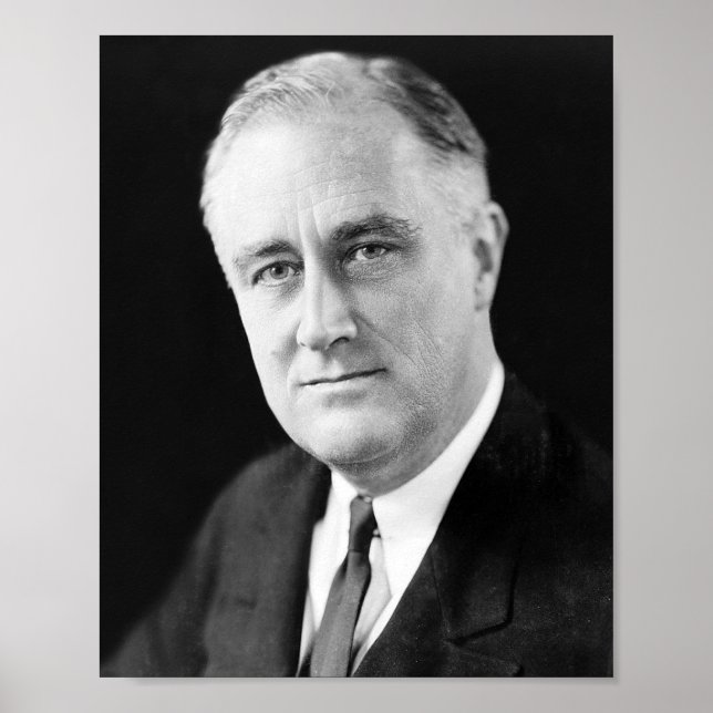 Poster Franklin Delano Roosevelt (Frente)