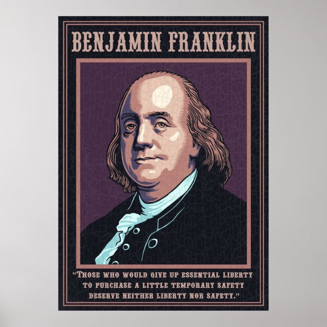 Poster Franklin - Liberdade (Frente)