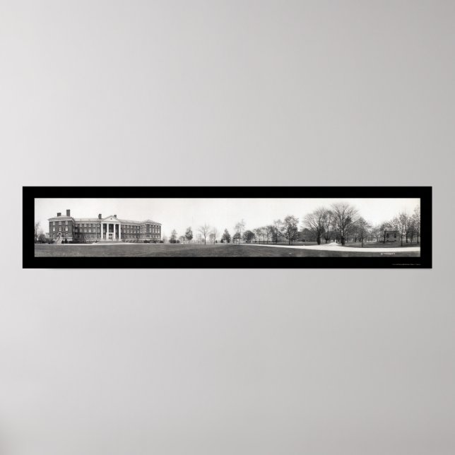 Poster Franklin & Marshall PA Foto 1921 (Frente)