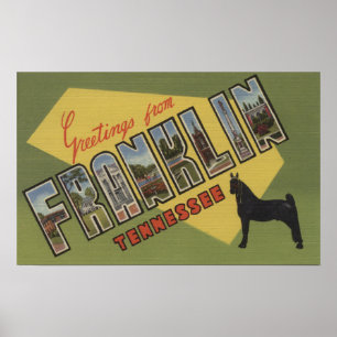 Pôster Franklin, Tennessee - grandes cenas da letra
