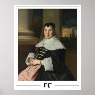 Poster Frans Hals Cartaz de Arte Zedign #15