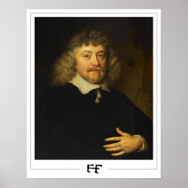 Poster Frans Hals Cartaz de Arte Zedign #247