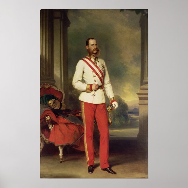 Pôster Franz Joseph I, Imperador da Áustria 2 (Frente)