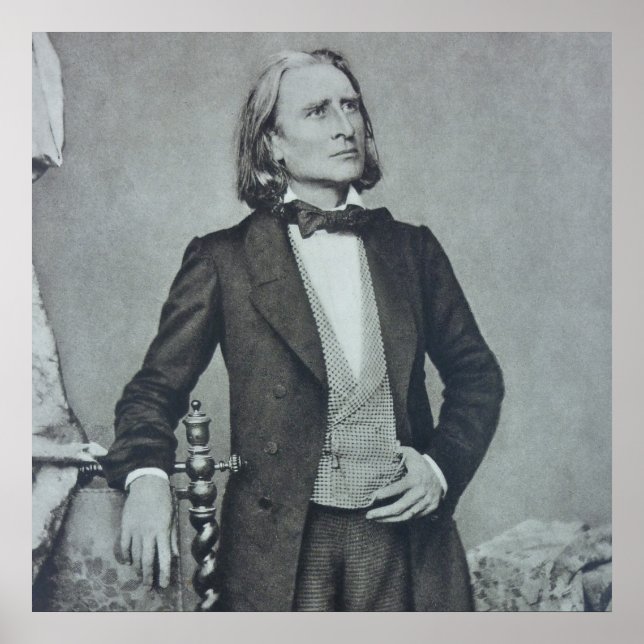 Poster franz liszt (Frente)