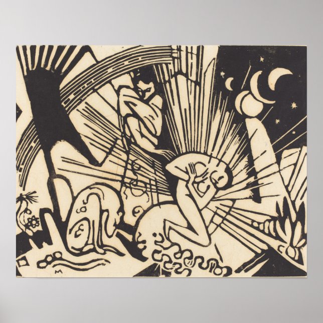 Pôster Franz Marc | Reconciliation Versoehnung (Frente)