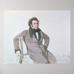 Pôster Franz Schubert , 1825