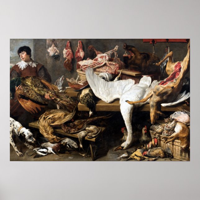 Poster Franz Snyder Um Jogo Stall (Frente)