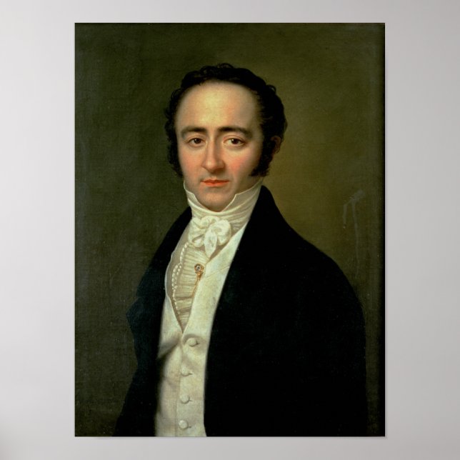 Poster Franz Xaver Mozart, mais tarde conhecido como Wolf (Frente)