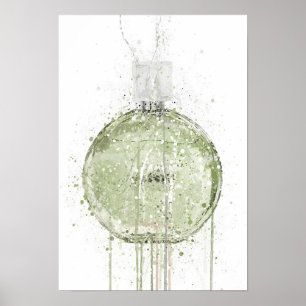 Poster Frasco de Fragrância de Presente de Natal 'Spring