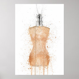 Poster Frasco de Fragrância de Presente de Natal 'Vênus'