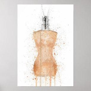 Poster Frasco de Fragrância de Presente de Natal 'Vênus'