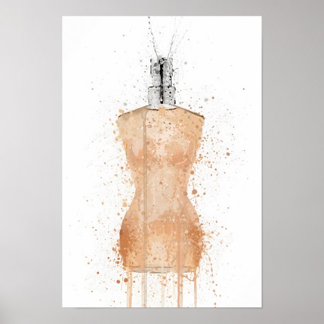 Poster Frasco de Fragrância de Presente de Natal 'Vênus' (Frente)