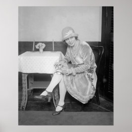 Poster Frasco Escondido na Liga, 1926. Foto Antiga