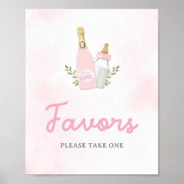 Poster Frascos Poppin Favoritos Chá de fraldas