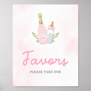 Poster Frascos Poppin Favoritos Chá de fraldas