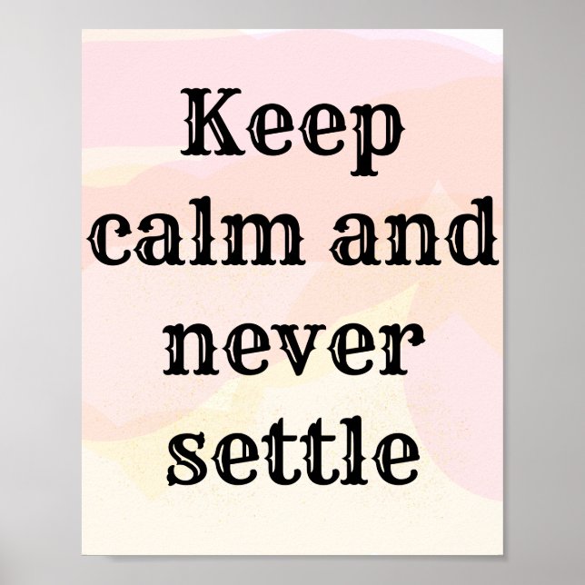 Poster frase inspiradora (Frente)