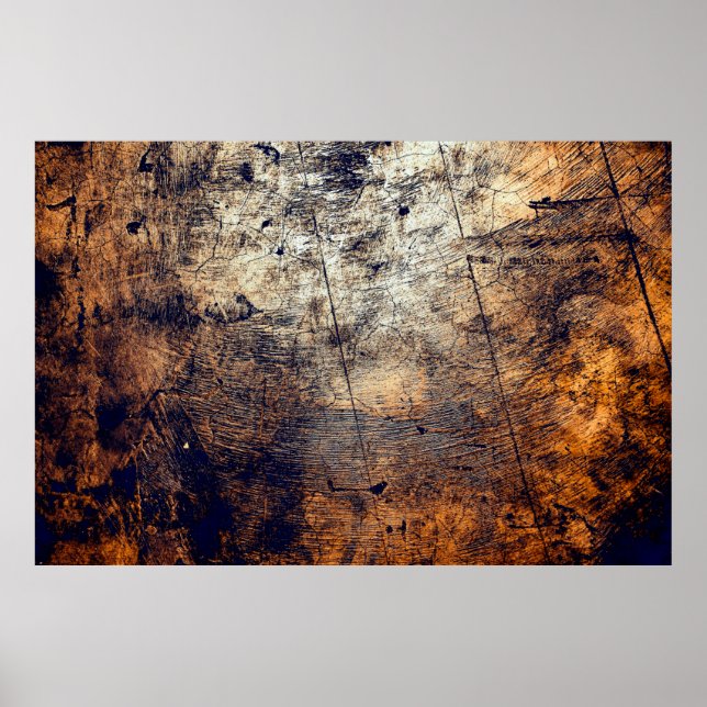 Poster Fratura da angústia de textura (Frente)