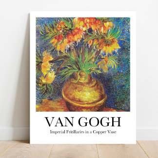 Poster Fraturas Imperiais em um Vaso de Cobre por Van Gog