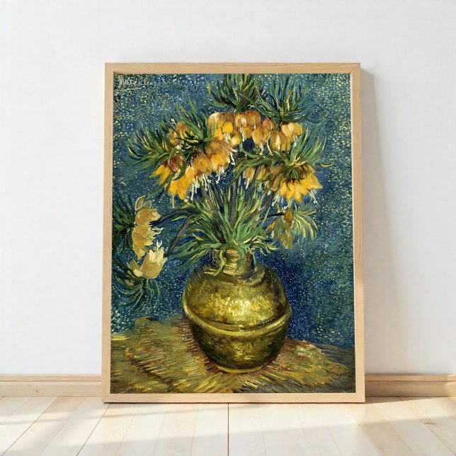 Poster Fraturas Imperiais em um Vaso de Cobre, Van Gogh (Criador carregado)