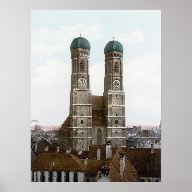 Poster Frauenkirche München (Frente)