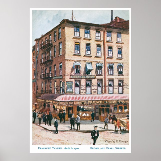 Poster Fraunce's Tavern (Frente)