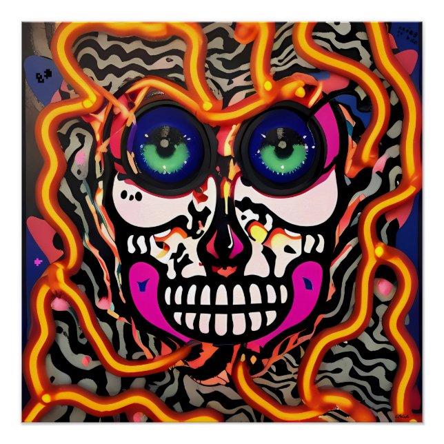 Pôster Frayed, Fritado e Morto Fresco (Frente)