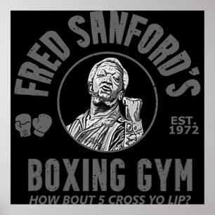 Poster Fred Sanfords Boxing Gym TShirt